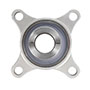 StainlessSteelFourBoltFlangeAssemblyWithPolyRoundInsertWithLockingSleeve-T