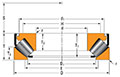 Timken-Spherical-Thrust-Bearing-EJ-drawing