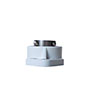 White-Poly-3-Bolt-Housing-with-QF-Poly-Round-Insert-with-Locking-Sleeve-S
