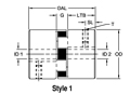 L Type - Jaw Couplings Style1