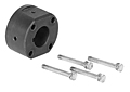 SC Type Spacer Coupling Hubs w/o Keyway, Short Length - Imperial