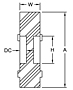 Solid Center Spiders - Metric-2