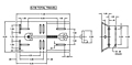 Sliding Dovetail Type Motor Bases - Imperial
