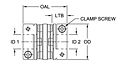 MD Series - Mini Disc Clamp Style Couplings - Imperial-2