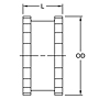 JE, JN, JES & JNS Type Sleeves for S-Flex Couplings - Imperial-2