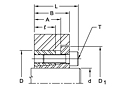 Internal Shaft Locking High Torque Devices, SLD 1750 Series - Imperial-2