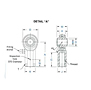 GMW-M & GMG-M Dimensional Drawing Detail "A"