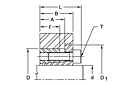 Internal Shaft Locking High Torque Devices, SLD 1450 Series - Metric-2