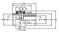 CMM Type Mill Motor Coupling Hubs w/ Center - Imperial-2