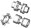 DI-6 Type Drop-In Center Industrial Coupling - Metric