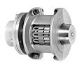 Grid Half Spacer Style Coupling Hubs w/ Horizontal Split Covers - Metric
