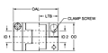 MOL Series - Oldham Clamp Style Coupling Hubs w/o Keyway