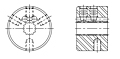 Coupling Hubs w/ L-Loc Spline Clamping Feature-2