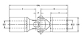 JR-4 Type Universal Joints w/o Keyway - Imperial-2