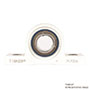 timken-pillow-block-mounted-ball-bearing-unit-white-poly-2-bolt-PLP206-SUC206-insert-IP69K-F-seal-front